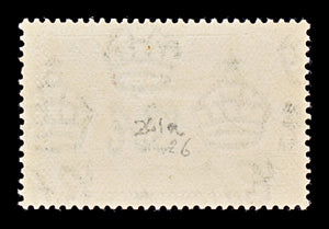 8302: Fiji SG261a 6d Violet black 1944 Mint MLH C£26
