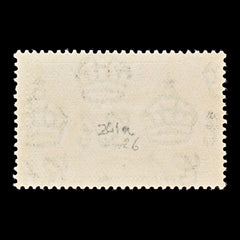 8302: Fiji SG261a 6d Violet black 1944 Mint MLH C£26, view 4