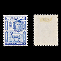 8305: Somaliland SG96 3A Blue 1938 Sc#87 Mi80 Mint MH C£18, view 1