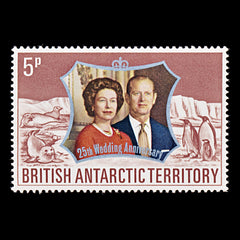 8309: British Antarctic Territory SG42 Watermark Inv. 1972 Sc#43 Mi43 Mint MNH C£21, view 3