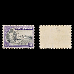 8310: Gold Coast SG132 10s Violet & Black 1940 Sc#127 Mi117C Used C£35, view 1