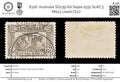 8316: Australia SG139 6d Sepia 1931 Sc#C3 Mi113 Used C£17
