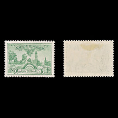 8318: Australia SG163 1s Green 1936 Sc#161 Mi136 Mint MH C£22, view 2