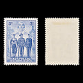 8320: Australia SG198 3d Blue 1940 Sc#186 Mi158 Mint MH C£18