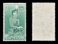 8331: New Zealand SG734 3s Blue green 1954 Sc#299 Mi343 Mint MH C£15, view 2