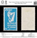 8342: Ireland SG155 1s4d Blue 1953 Sc#148 Mi117 Mint MLH C£20
