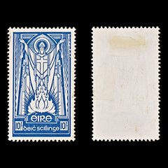 8345: Ireland SG125b 10s Blue & Indigo 1968 Mi88b Used C£12, view 2