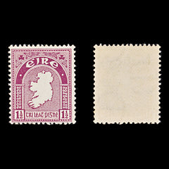 8346: Ireland SG113 1½d Claret 1940 Sc#108 Mi73A Mint MVLH C£19, view 1