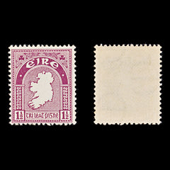 8346: Ireland SG113 1½d Claret 1940 Sc#108 Mi73A Mint MVLH C£19, view 2