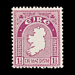 8346: Ireland SG113 1½d Claret 1940 Sc#108 Mi73A Mint MVLH C£19, view 3