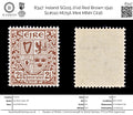 8347: Ireland SG115 2½d Red Brown 1941 Sc#110 Mi75A Mint MNH C£16