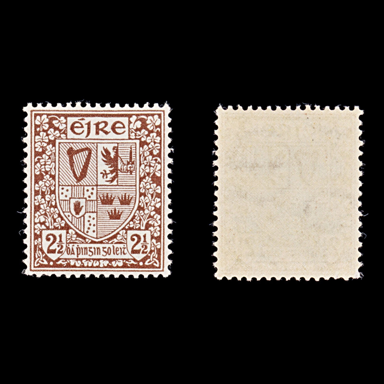 8347: Ireland SG115 2½d Red Brown 1941 Sc#110 Mi75A Mint MNH C£16