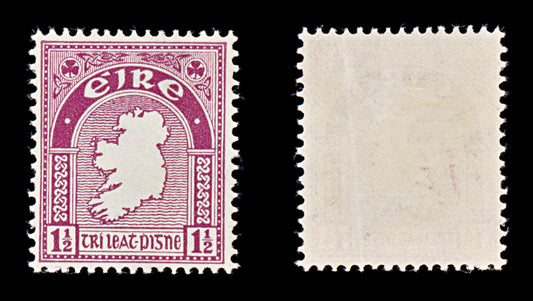 8350: Ireland SG113 1½d Claret 1940 Sc#108 Mi73A Mint MH C£19