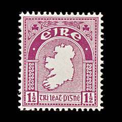 8350: Ireland SG113 1½d Claret 1940 Sc#108 Mi73A Mint MH C£19, view 3