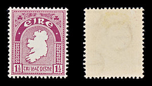 8351: Ireland SG113 1½d Claret 1940 Sc#108 Mi73A Mint MH C£19