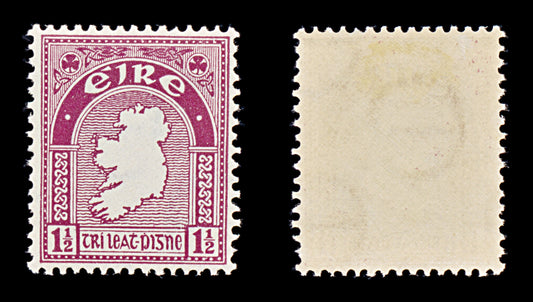 8351: Ireland SG113 1½d Claret 1940 Sc#108 Mi73A Mint MH C£19