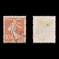 8364: France SG333c 10c Red 1907 Filler C£50