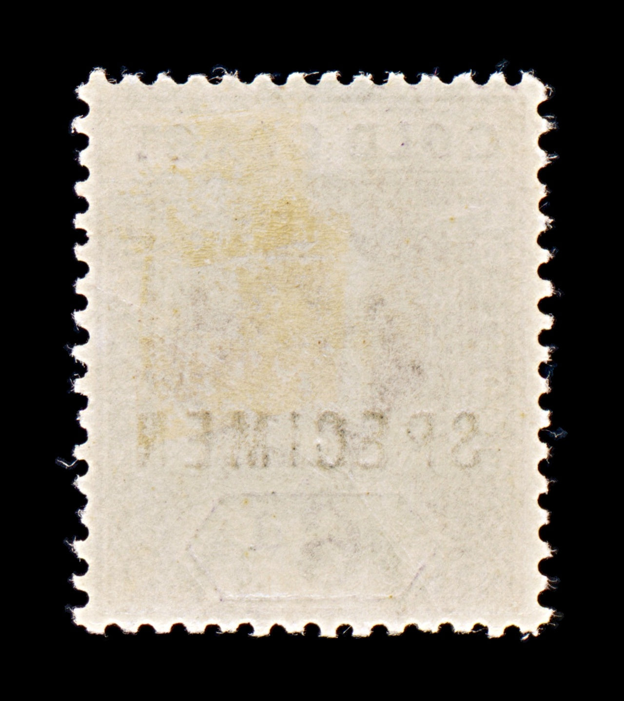 8374: Gold Coast SG54 SPECIMEN 1906 Sc#54 Mi55b Mint MVLH C£180