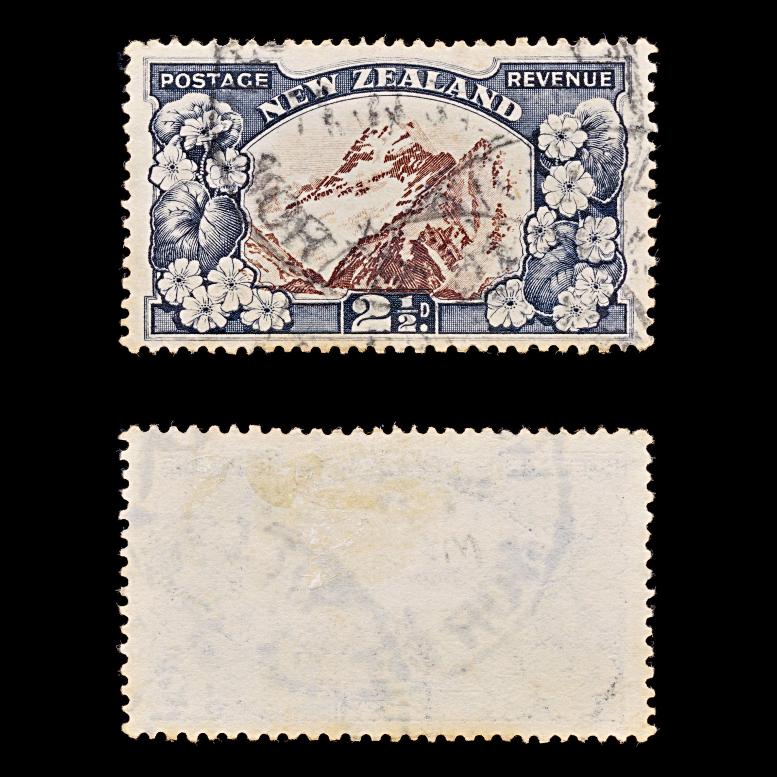 8380: New Zealand SG581 2½d Multicolor 1936 Sc#207b Mi216A Used C£26