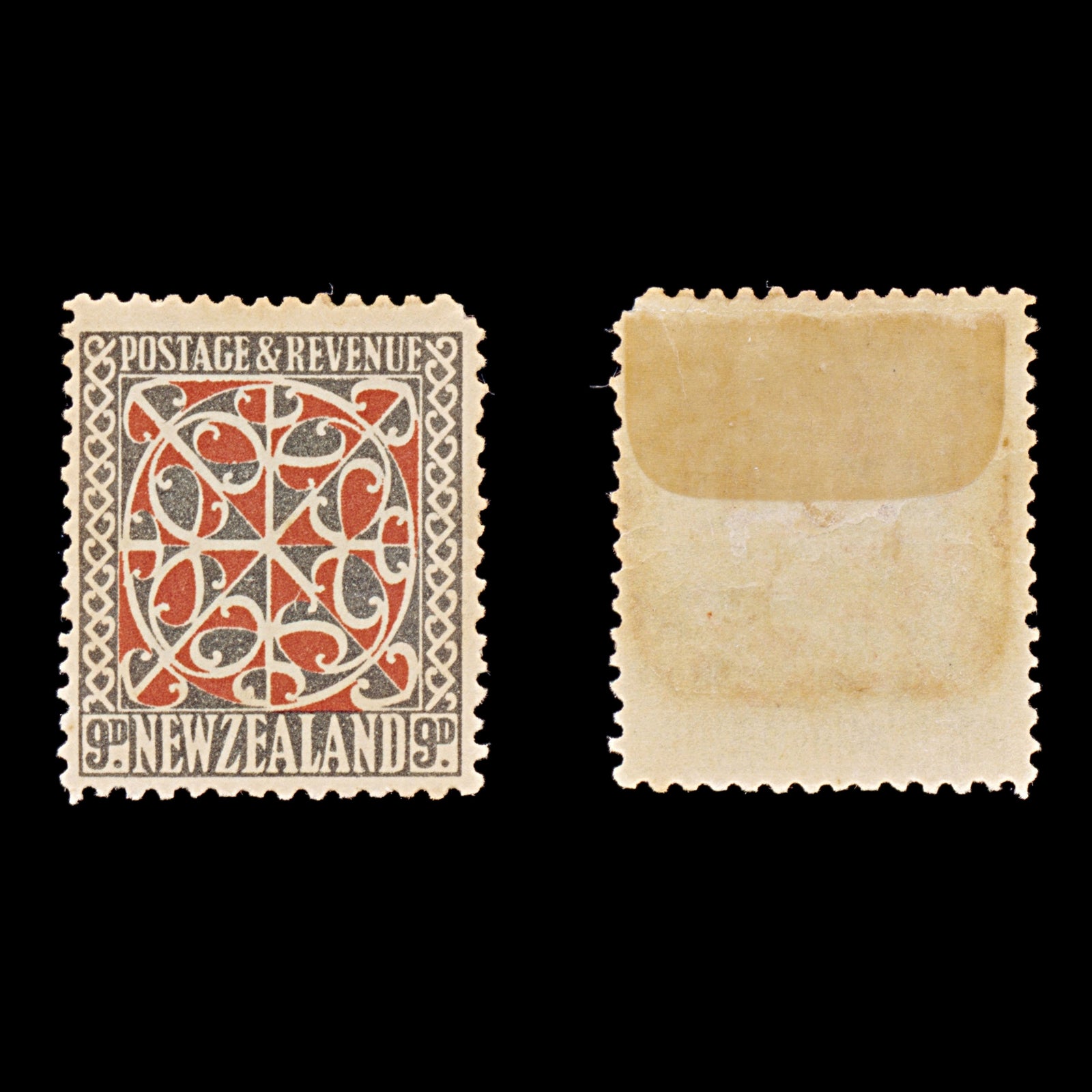 8381: New Zealand SG587 9d Red & Grey 1936 Sc#213 Mi222a Mint MH C£50