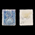 8382: New Zealand SG255 8d Indigo 1898 Sc#79a Mi74 Used C£50