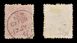 8384: New Zealand SG193 1s Red Brown 1882 Used C£16