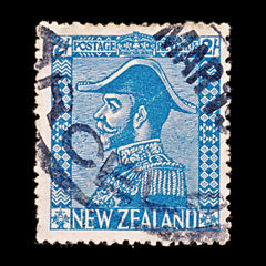8389: New Zealand SG466 2s Dark blue 1926 Sc#182a Mi172 Used C£70, view 3