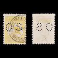 8415: Australia SGO21a 4d Orange yellow 1913 Sc#OB6b MiD6IIb Used C£325