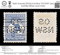 8416: Australia SGO19 2½d Blue "OS NSW" 1913 Sc#OB4 MiD4II Used C£160