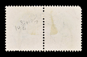 8419: South Africa SG32 2x 6d BlackishGreen & Orange 1926 Sc#25 Mi27-28 Used C£50