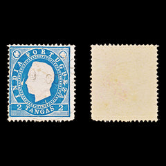 8435: India, Portuguese SG255 2T Blue 1886 Sc#178a Mi157C Used C£11, view 1