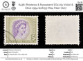 8436: Rhodesia & Nyasaland SG13 5s Violet & Olive 1954 Sc#153 Mi14 Filler C£27