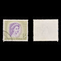8436: Rhodesia & Nyasaland SG13 5s Violet & Olive 1954 Sc#153 Mi14 Filler C£27