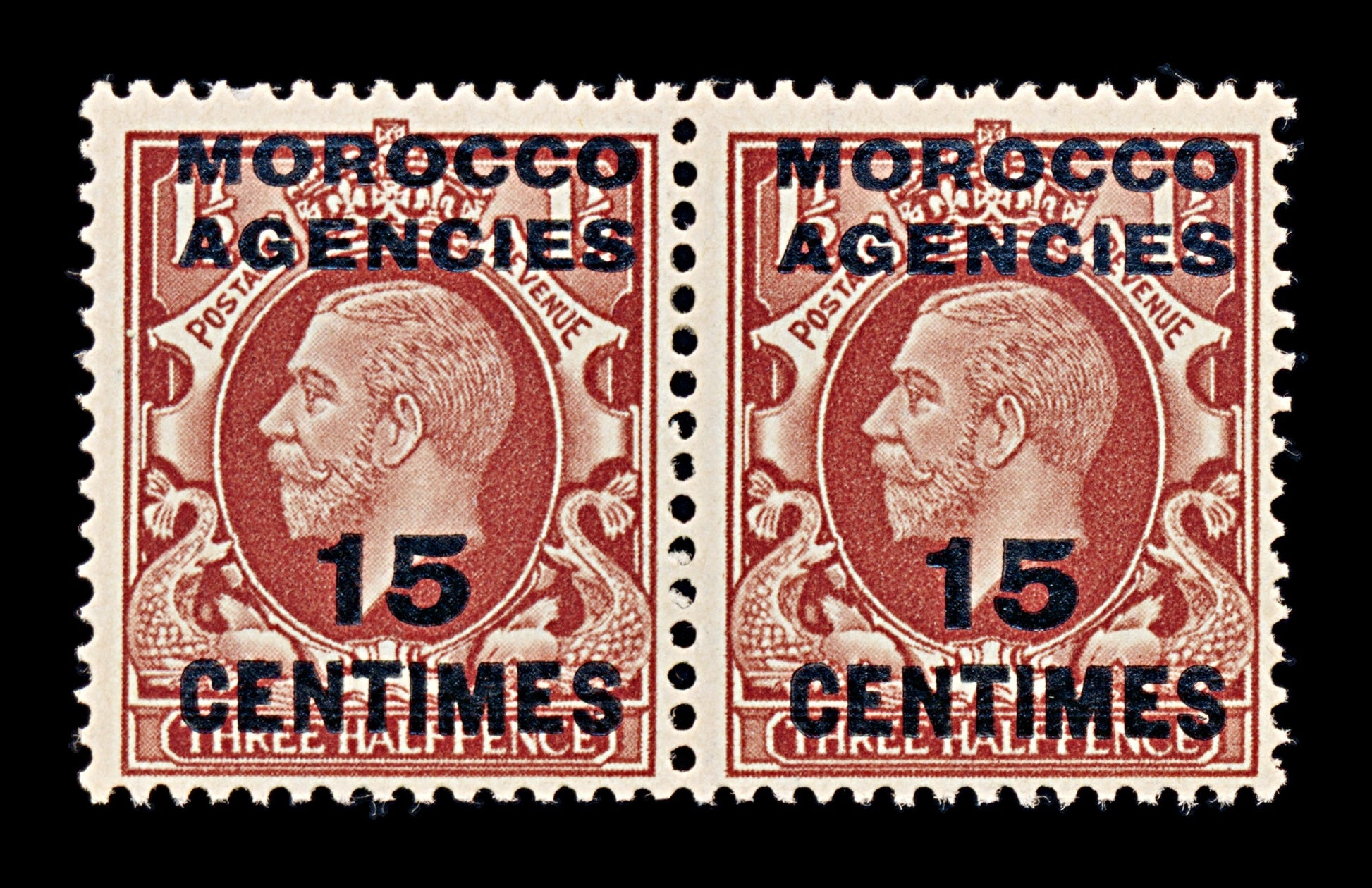 8440: Tangier SG218 15c Red Brown 1935 Sc#428 Mi228 Mint MLH C£26