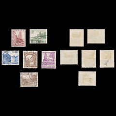 8445: Norfolk Island SG13/18 Set of 6 1953 Sc#13/18 Mi15/20 Used C£20, view 1