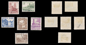 8445: Norfolk Island SG13/18 Set of 6 1953 Sc#13/18 Mi15/20 Used C£20