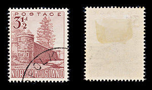 8445: Norfolk Island SG13/18 Set of 6 1953 Sc#13/18 Mi15/20 Used C£20