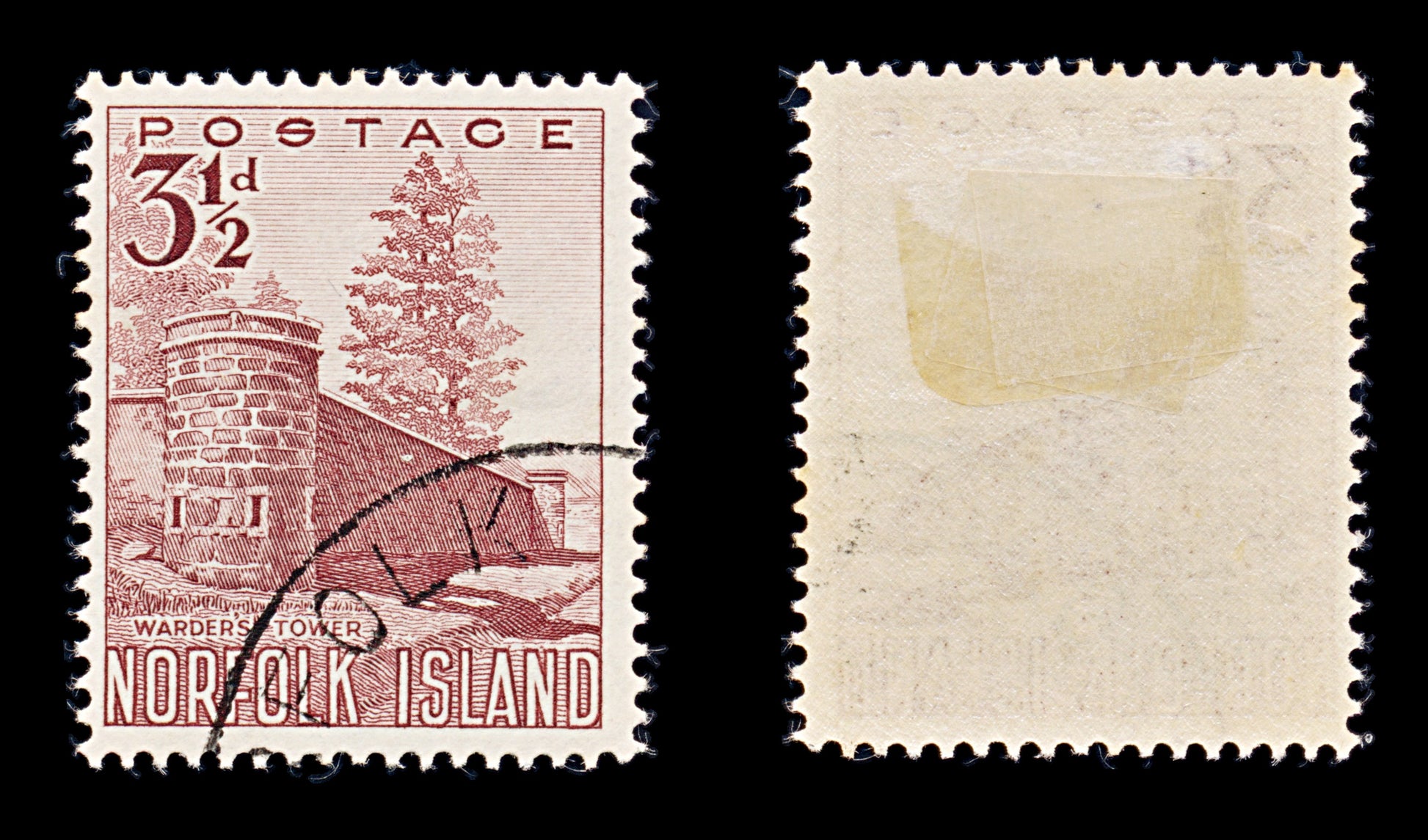 8445: Norfolk Island SG13/18 Set of 6 1953 Sc#13/18 Mi15/20 Used C£20