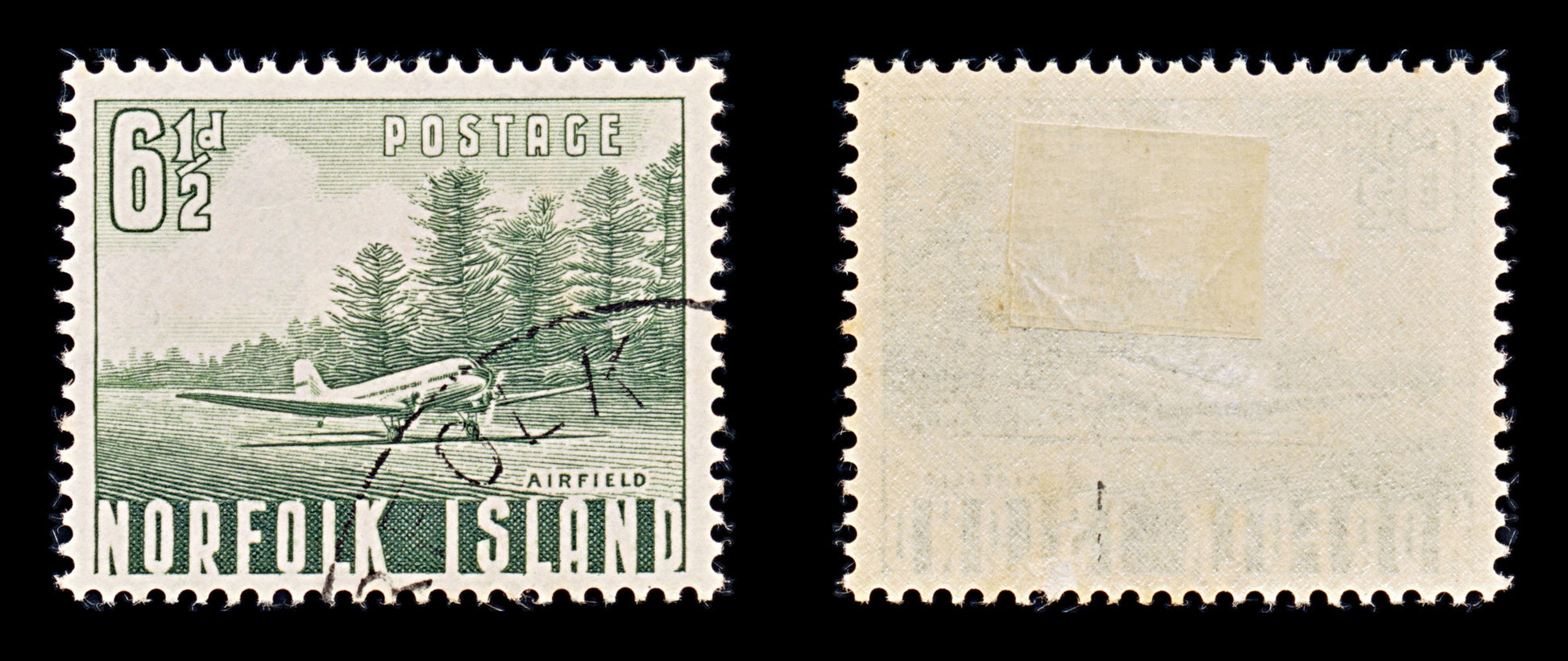 8445: Norfolk Island SG13/18 Set of 6 1953 Sc#13/18 Mi15/20 Used C£20