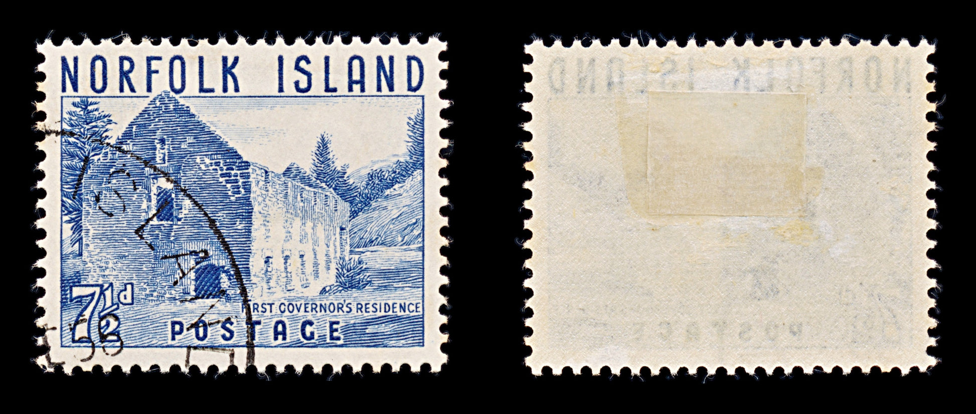 8445: Norfolk Island SG13/18 Set of 6 1953 Sc#13/18 Mi15/20 Used C£20