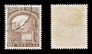 8445: Norfolk Island SG13/18 Set of 6 1953 Sc#13/18 Mi15/20 Used C£20