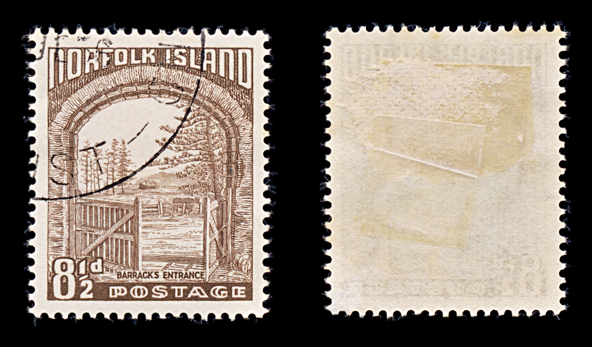 8445: Norfolk Island SG13/18 Set of 6 1953 Sc#13/18 Mi15/20 Used C£20
