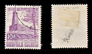 8445: Norfolk Island SG13/18 Set of 6 1953 Sc#13/18 Mi15/20 Used C£20