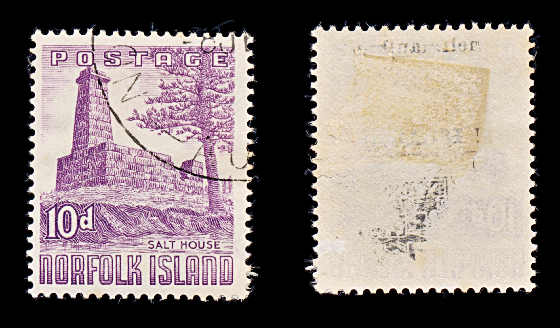 8445: Norfolk Island SG13/18 Set of 6 1953 Sc#13/18 Mi15/20 Used C£20