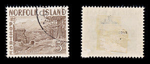 8445: Norfolk Island SG13/18 Set of 6 1953 Sc#13/18 Mi15/20 Used C£20