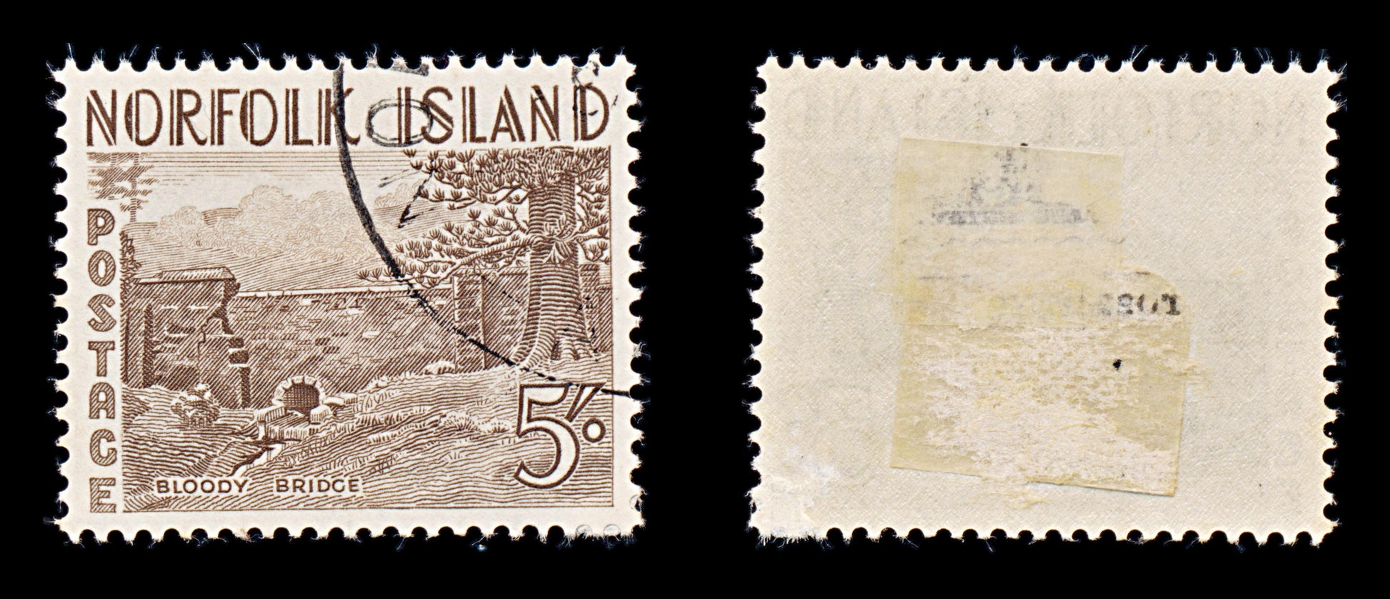 8445: Norfolk Island SG13/18 Set of 6 1953 Sc#13/18 Mi15/20 Used C£20