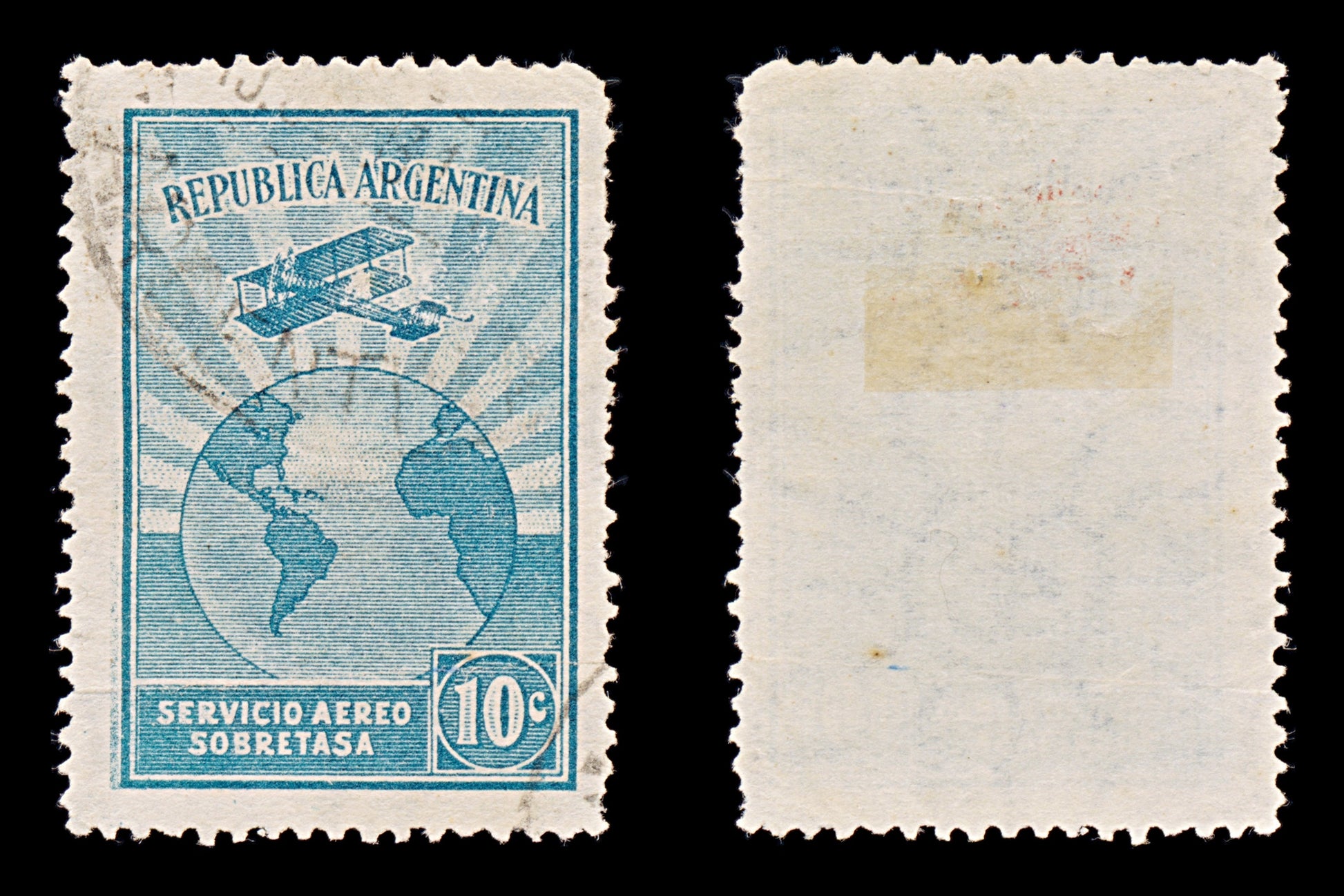 8468: Argentina SG558/576 Set of 18 1928 Sc#C1/C19 Mi313/331 Used C£101