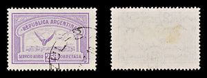 8468: Argentina SG558/576 Set of 18 1928 Sc#C1/C19 Mi313/331 Used C£101