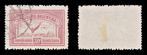 8468: Argentina SG558/576 Set of 18 1928 Sc#C1/C19 Mi313/331 Used C£101