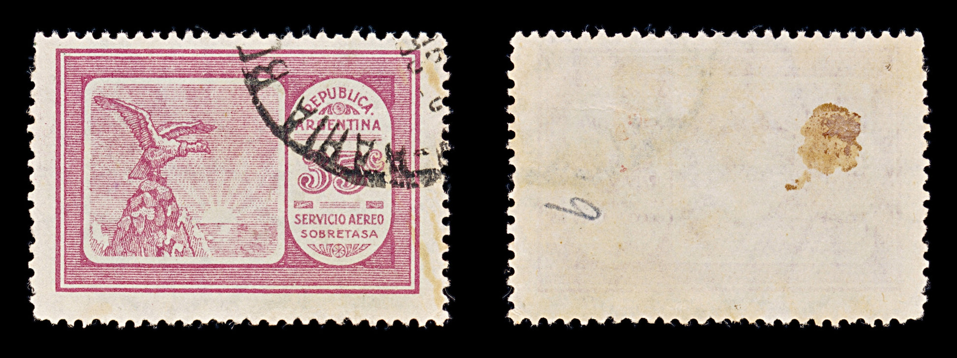 8468: Argentina SG558/576 Set of 18 1928 Sc#C1/C19 Mi313/331 Used C£101